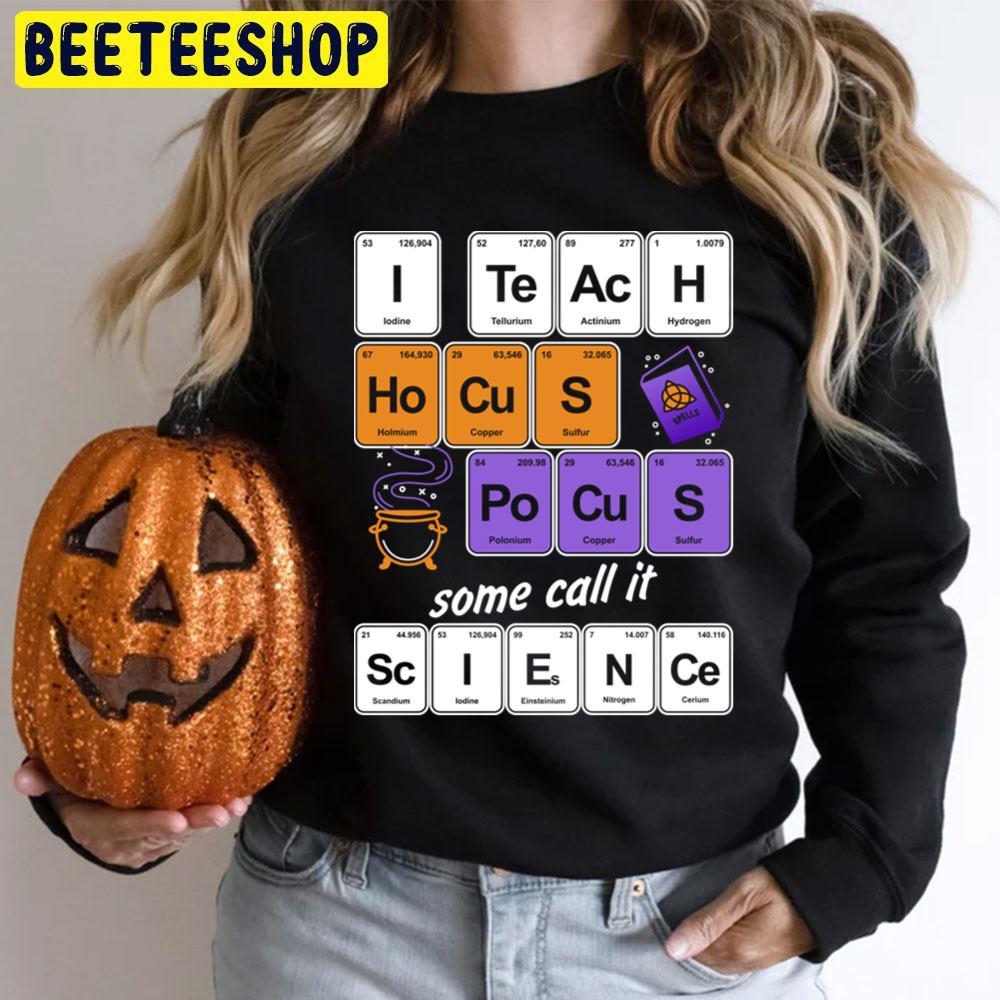 Periodic Table Hocus Pocus Magic Happy Halloween Beeteeshop Trending Unisex T-Shirt Periodic Table Hocus Pocus Magic Happy Halloween Beeteeshop Trending Unisex T-Shirt