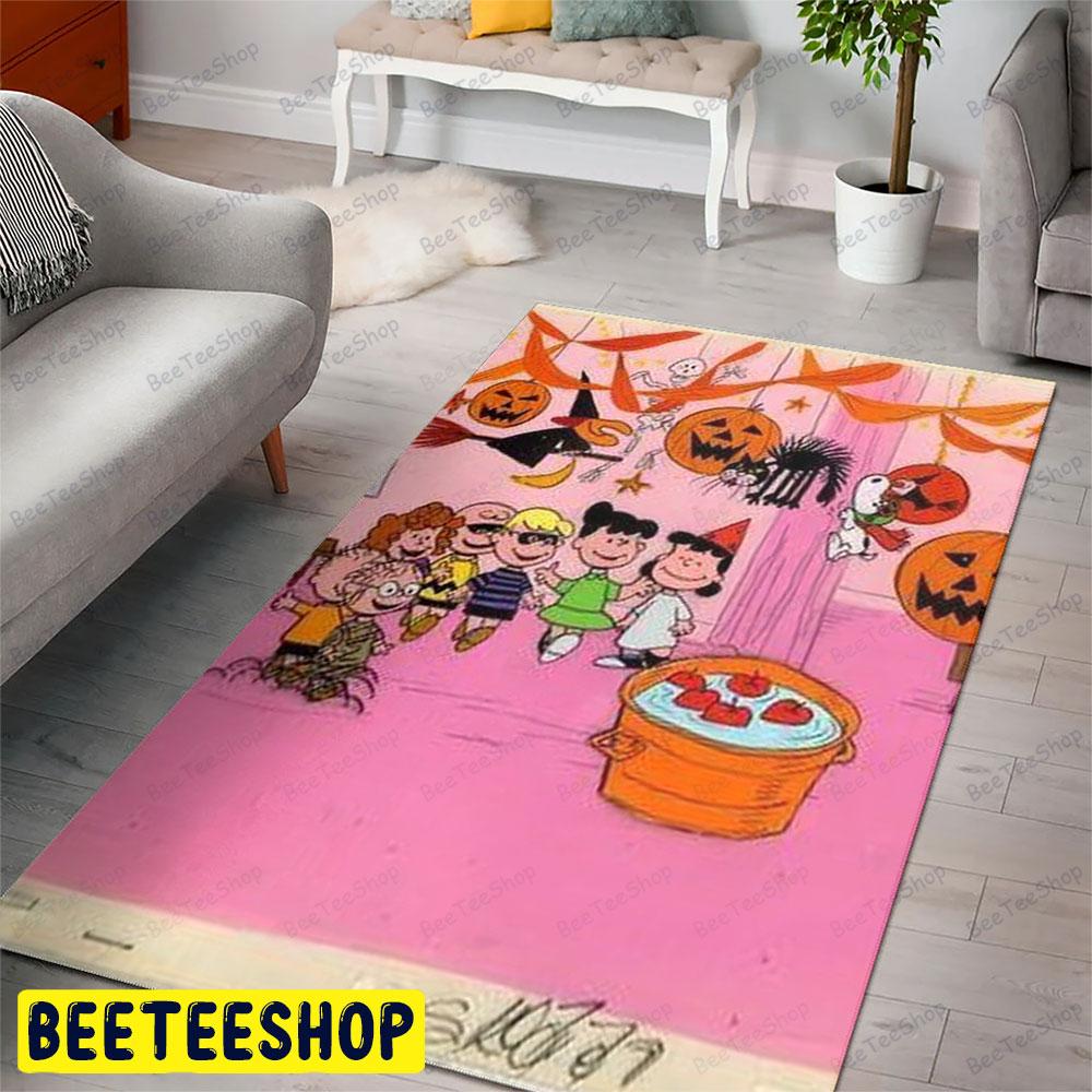 Pink Party It's The Great Pumpkin Charlie Brown Halloween Beeteeshop Rug Rectangle Pink Party It's The Great Pumpkin Charlie Brown Halloween Beeteeshop Rug Rectangle