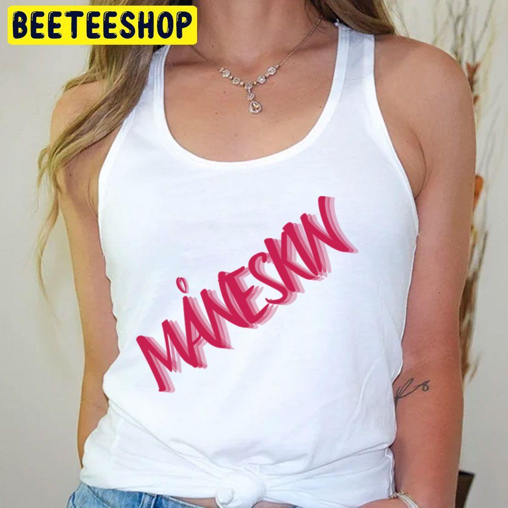 Pink Red Logo Maneskin Beeteeshop Trending Unisex T-Shirt Pink Red Logo Maneskin Beeteeshop Trending Unisex T-Shirt