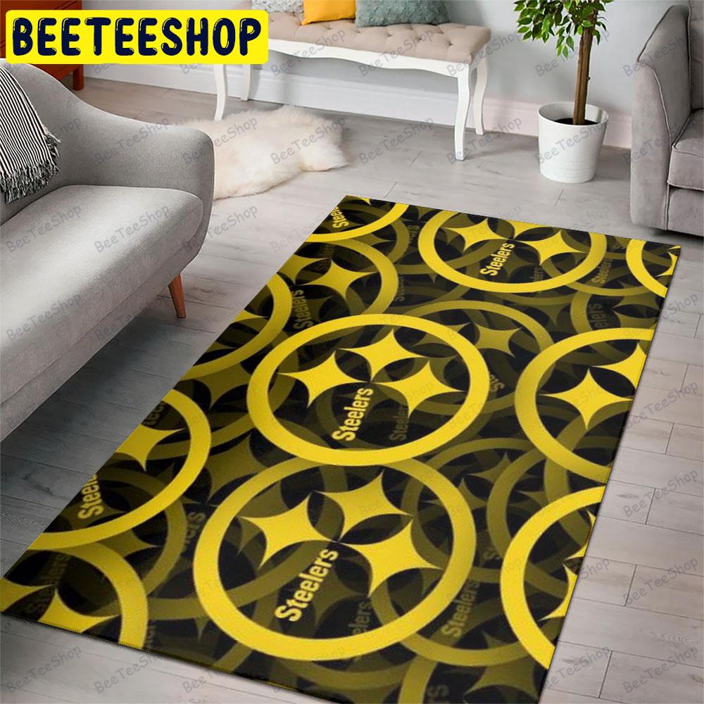 Pittsburgh Steelers 26 American Sports Teams Beeteeshop Rug Rectangle Pittsburgh Steelers 26 American Sports Teams Beeteeshop Rug Rectangle