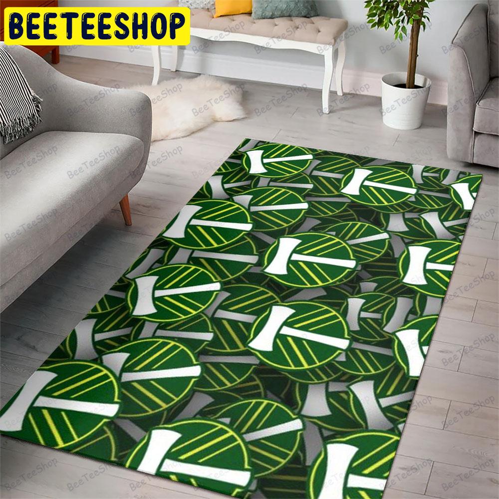 Portland Timbers 22 American Sports Teams Beeteeshop Rug Rectangle Portland Timbers 22 American Sports Teams Beeteeshop Rug Rectangle