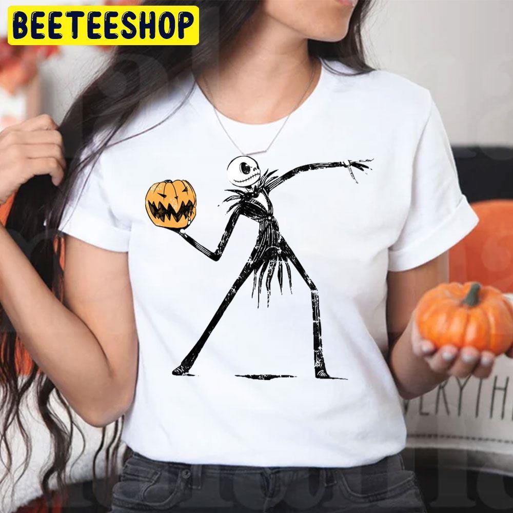 Pumpkin Thrower The Nightmare Before Christmas Happy Halloween Beeteeshop Trending Unisex T-Shirt Pumpkin Thrower The Nightmare Before Christmas Happy Halloween Beeteeshop Trending Unisex T-Shirt