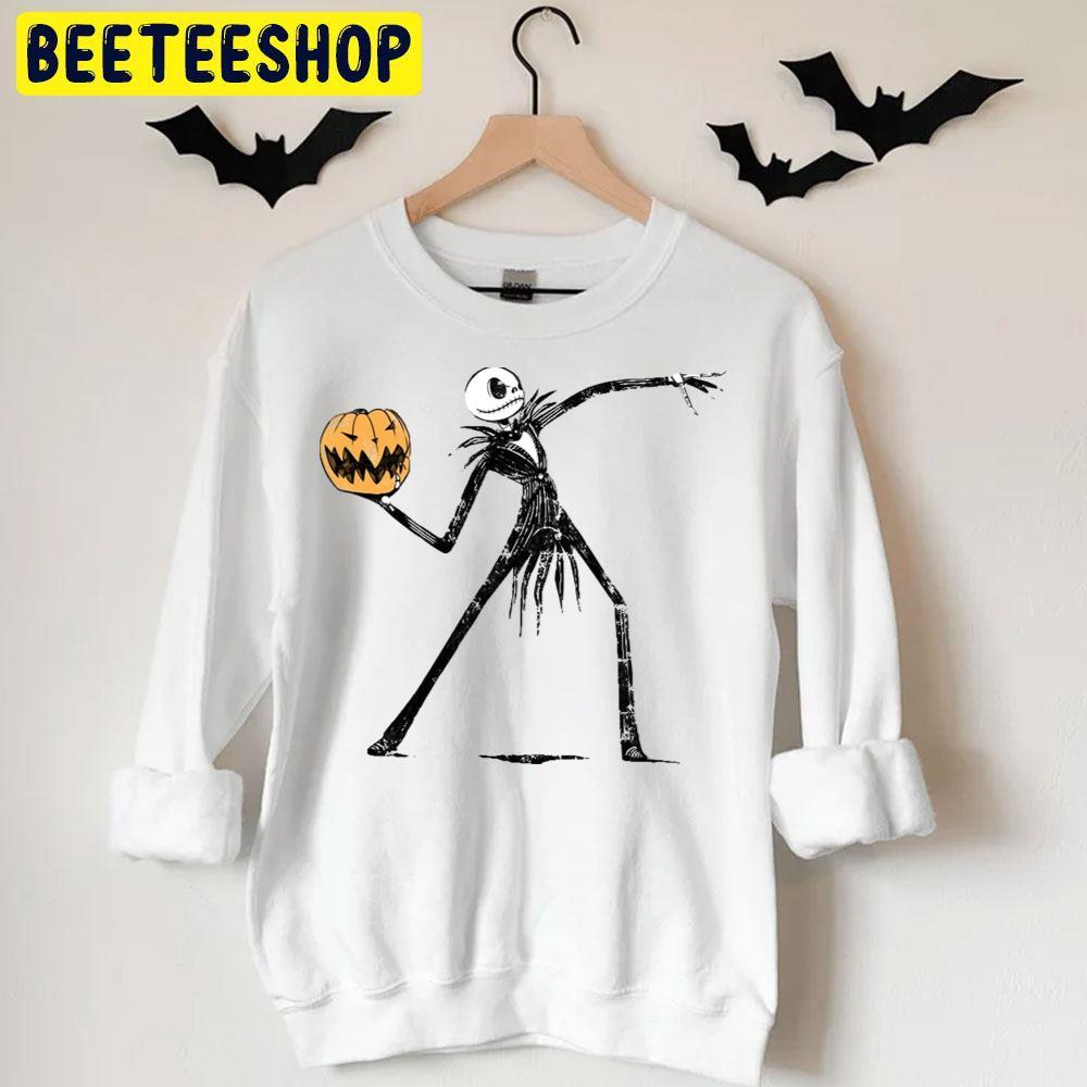 Pumpkin Thrower The Nightmare Before Christmas Happy Halloween Beeteeshop Trending Unisex T-Shirt Pumpkin Thrower The Nightmare Before Christmas Happy Halloween Beeteeshop Trending Unisex T-Shirt