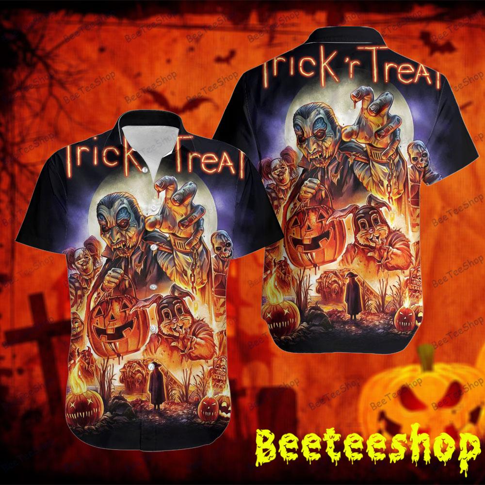 Pumpkin Trick 'R Treat Halloween Beeteeshop Hawaii Shirt Pumpkin Trick 'R Treat Halloween Beeteeshop Hawaii Shirt