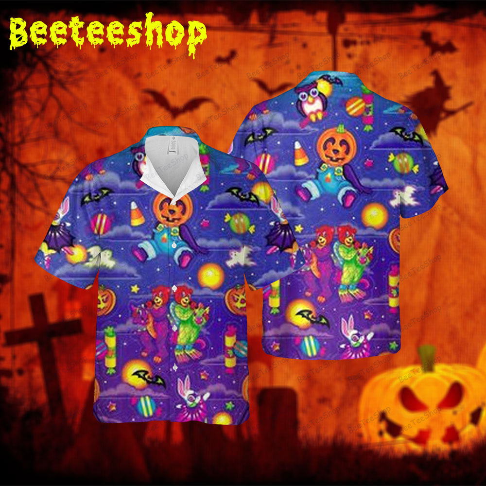 Pumpkins Halloween 3 Spread Collar Hawaii Shirt Pumpkins Halloween 3 Spread Collar Hawaii Shirt