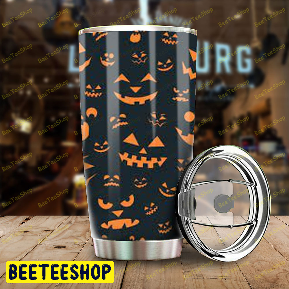 Pumpkins Halloween Pattern 017 Tumbler Pumpkins Halloween Pattern 017 Tumbler