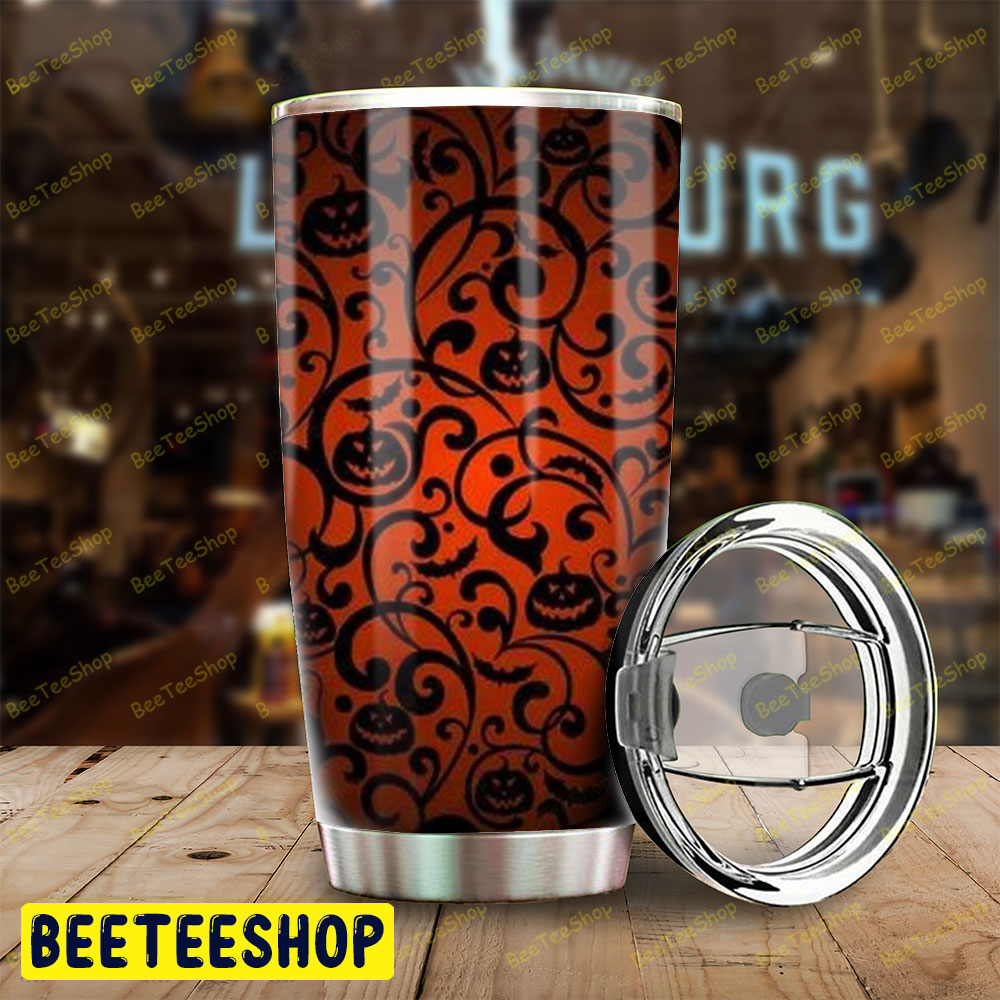 Pumpkins Halloween Pattern 042 Tumbler Pumpkins Halloween Pattern 042 Tumbler