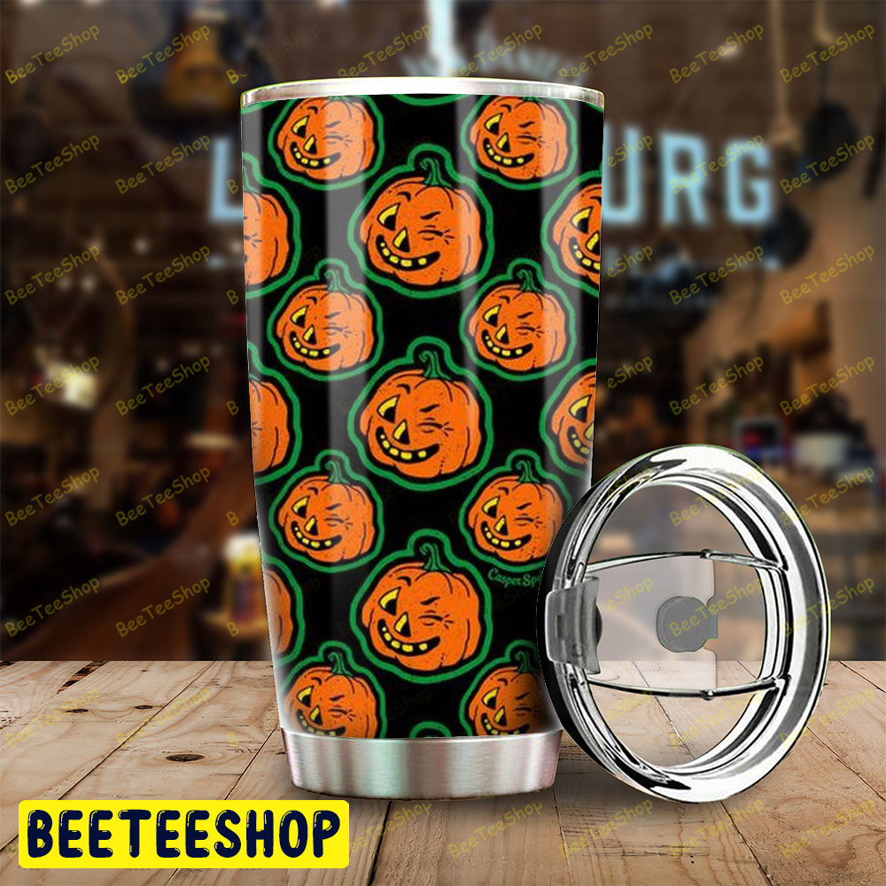 Pumpkins Halloween Pattern 08 Tumbler Pumpkins Halloween Pattern 08 Tumbler