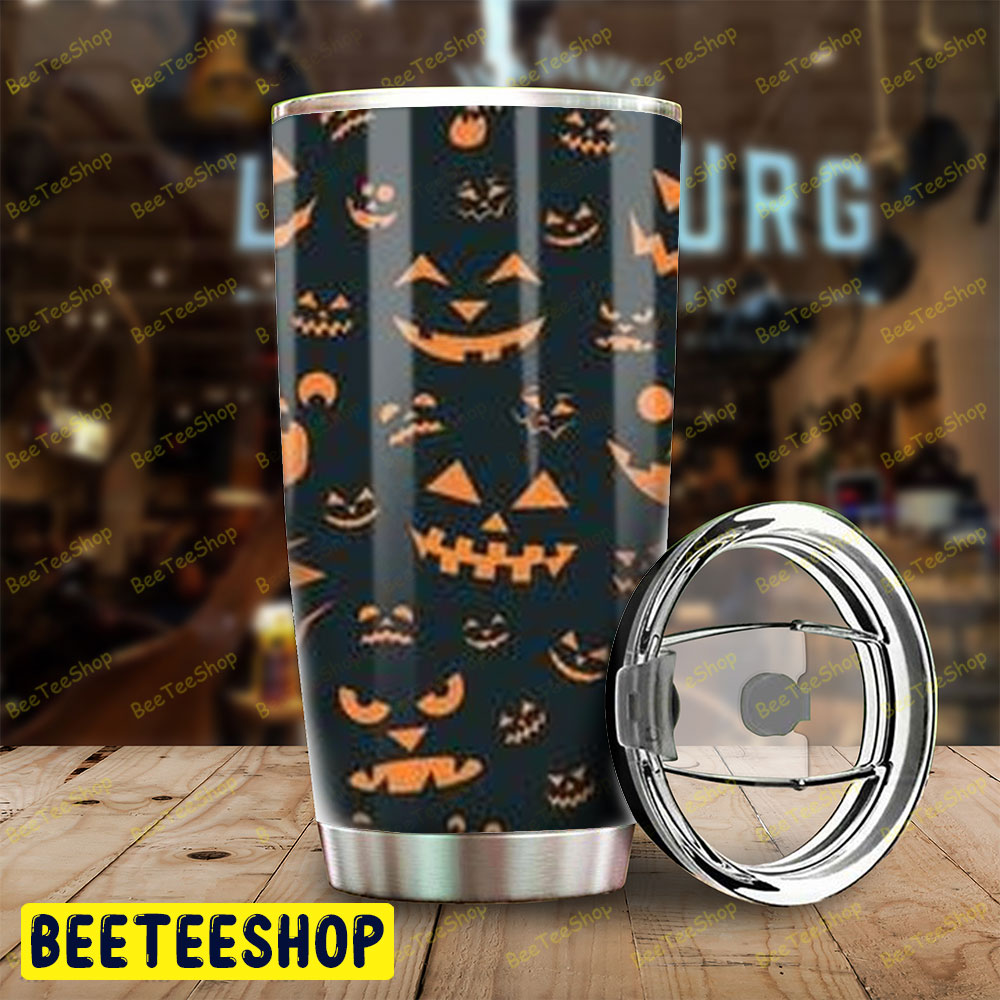 Pumpkins Halloween Pattern 093 Tumbler Pumpkins Halloween Pattern 093 Tumbler