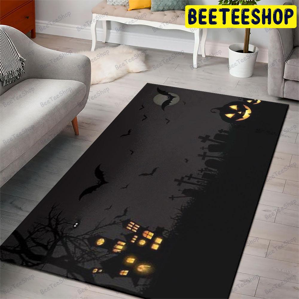 Pumpkins Halloween Pattern 211 Beeteeshop Rug Rectangle Pumpkins Halloween Pattern 211 Beeteeshop Rug Rectangle