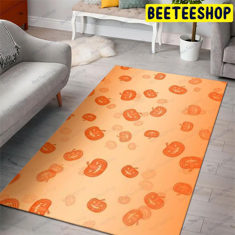 Pumpkins Halloween Pattern 216 Beeteeshop Rug Rectangle Pumpkins Halloween Pattern 216 Beeteeshop Rug Rectangle