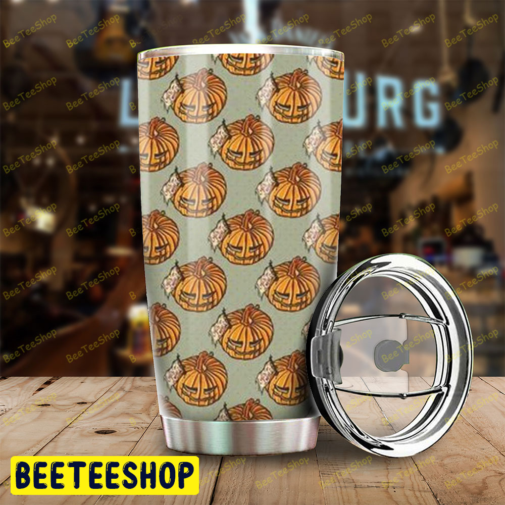 Pumpkins Halloween Pattern 318 Tumbler Pumpkins Halloween Pattern 318 Tumbler