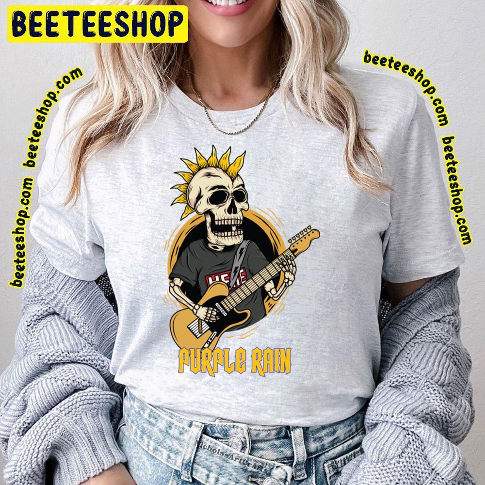 Punk Purple Rain Beeteeshop Trending Unisex T-Shirt Punk Purple Rain Beeteeshop Trending Unisex T-Shirt