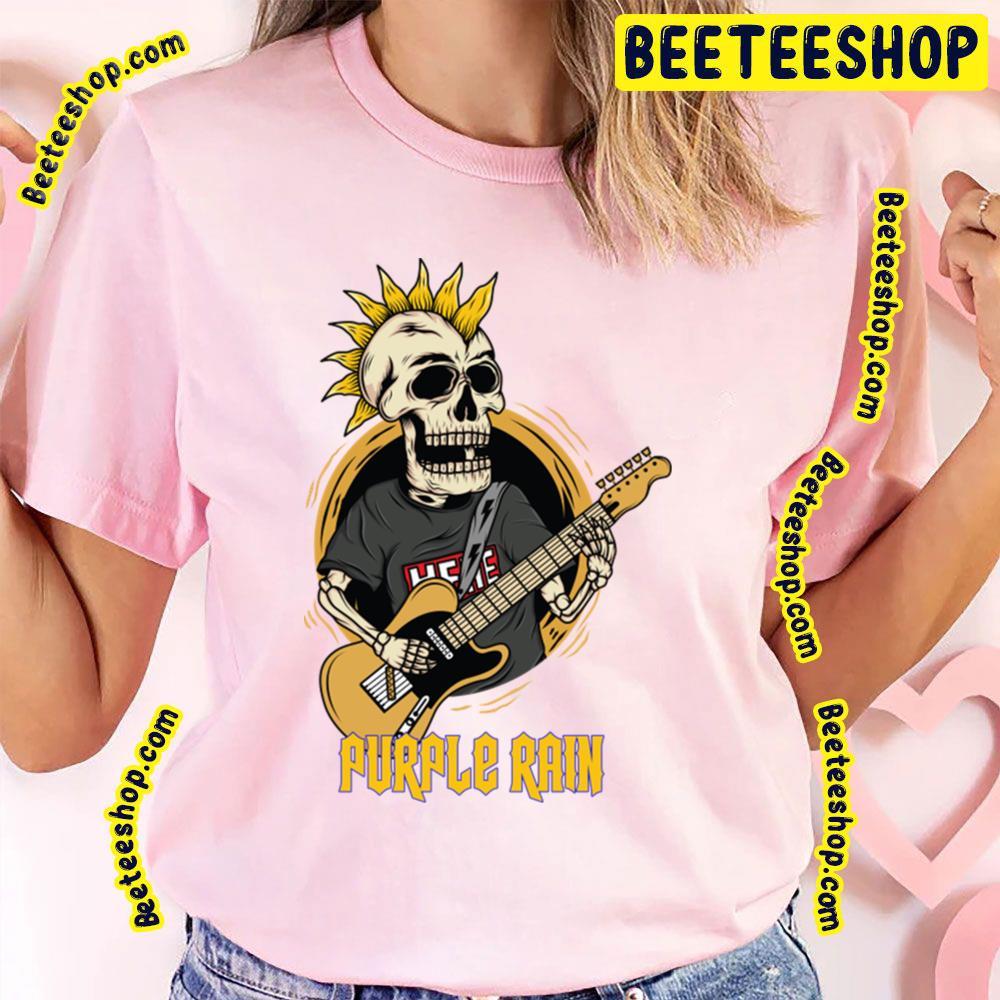 Punk Purple Rain Beeteeshop Trending Unisex T-Shirt Punk Purple Rain Beeteeshop Trending Unisex T-Shirt
