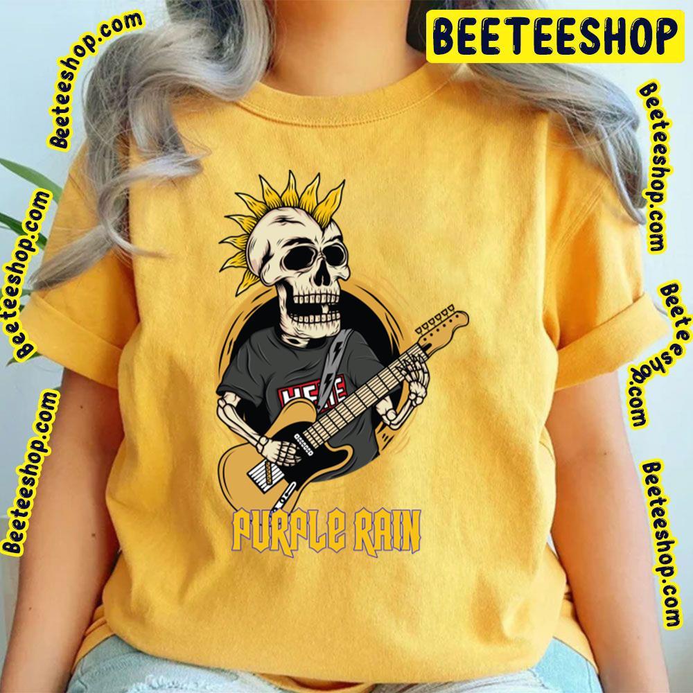 Punk Purple Rain Beeteeshop Trending Unisex T-Shirt Punk Purple Rain Beeteeshop Trending Unisex T-Shirt