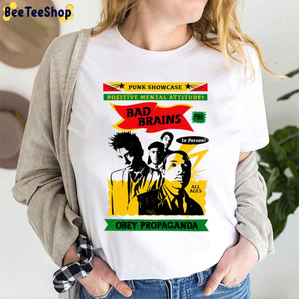 Punk Showcase Bad Brains Trending Unisex T-Shirt Punk Showcase Bad Brains Trending Unisex T-Shirt