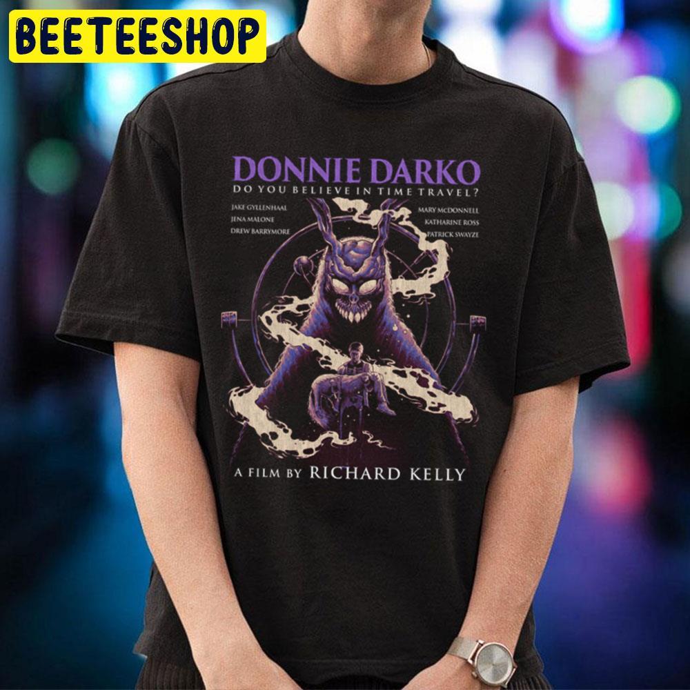 Purple Sci Fi Cult Donnie Darko Happy Halloween Beeteeshop Trending Unisex T-Shirt Purple Sci Fi Cult Donnie Darko Happy Halloween Beeteeshop Trending Unisex T-Shirt