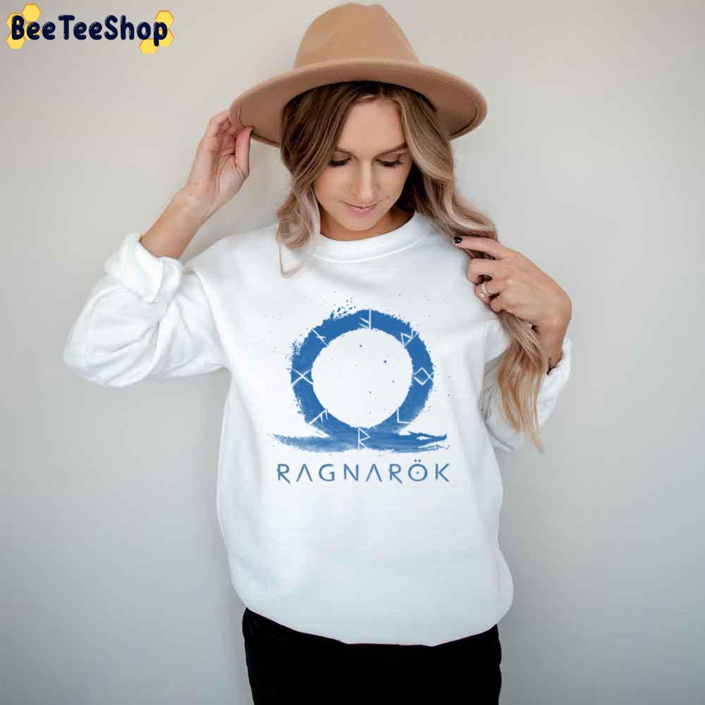 Ragnarök Blue God Of War Ragnarok Beeteeshop Trending Unisex T-Shirt Ragnarök Blue God Of War Ragnarok Beeteeshop Trending Unisex T-Shirt