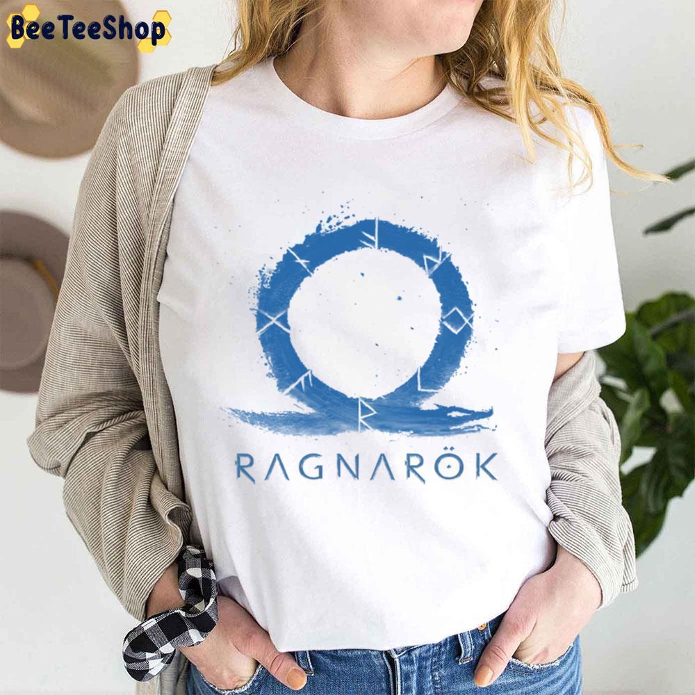 Ragnarök Blue God Of War Ragnarok Beeteeshop Trending Unisex T-Shirt Ragnarök Blue God Of War Ragnarok Beeteeshop Trending Unisex T-Shirt