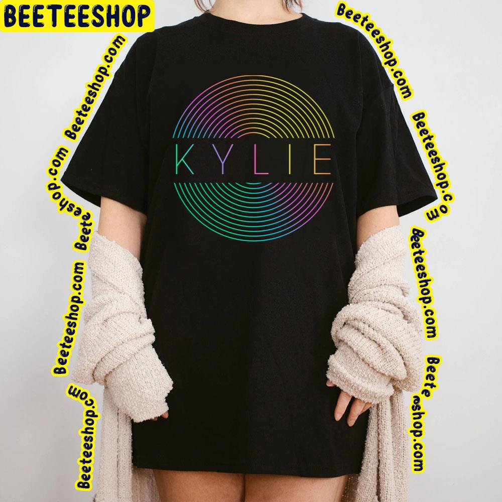 Rainbow Vinyl Kylie Minogue Trending Unisex T-Shirt Rainbow Vinyl Kylie Minogue Trending Unisex T-Shirt