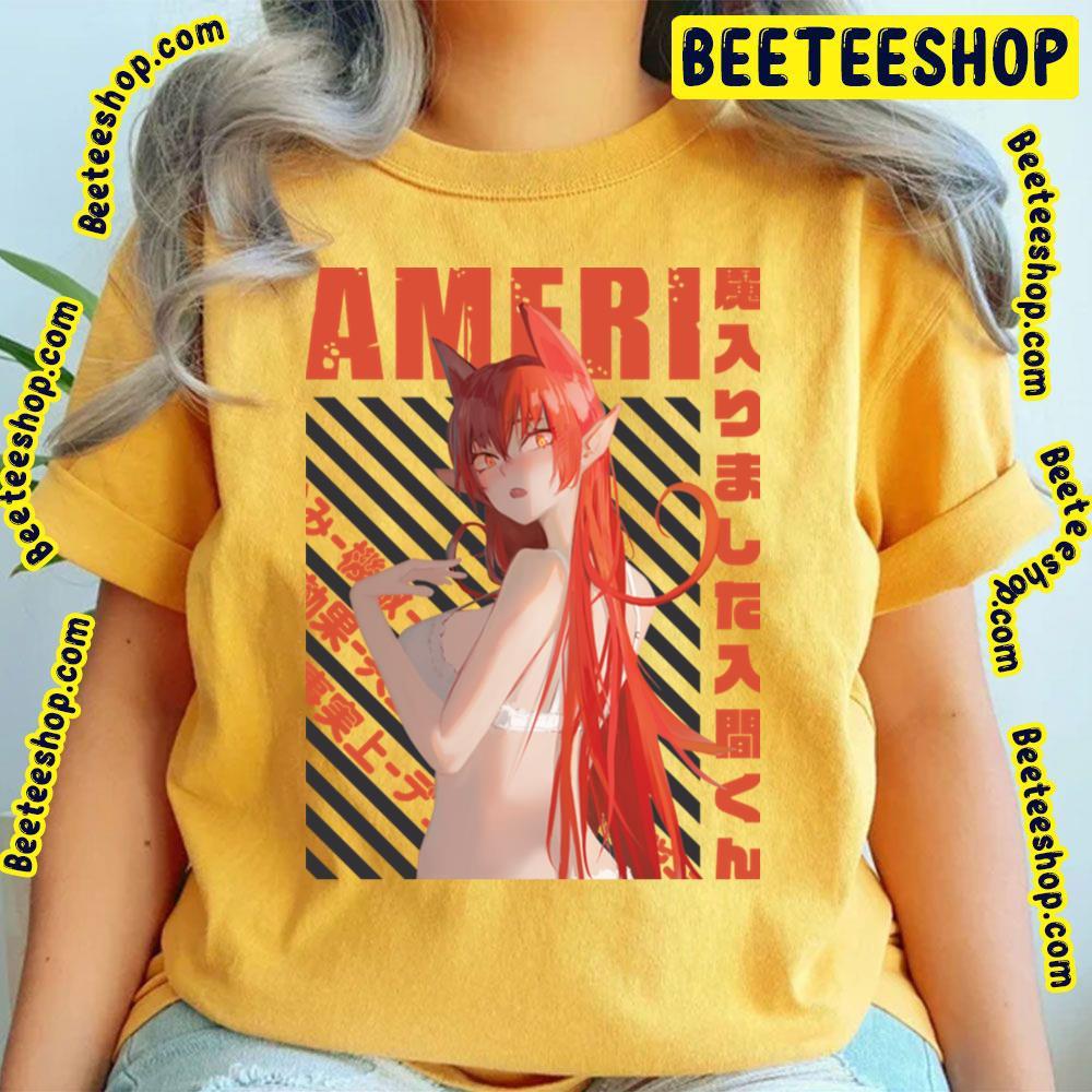Red Ameri Demon School Iruma Beeteeshop Trending Unisex T-Shirt Red Ameri Demon School Iruma Beeteeshop Trending Unisex T-Shirt