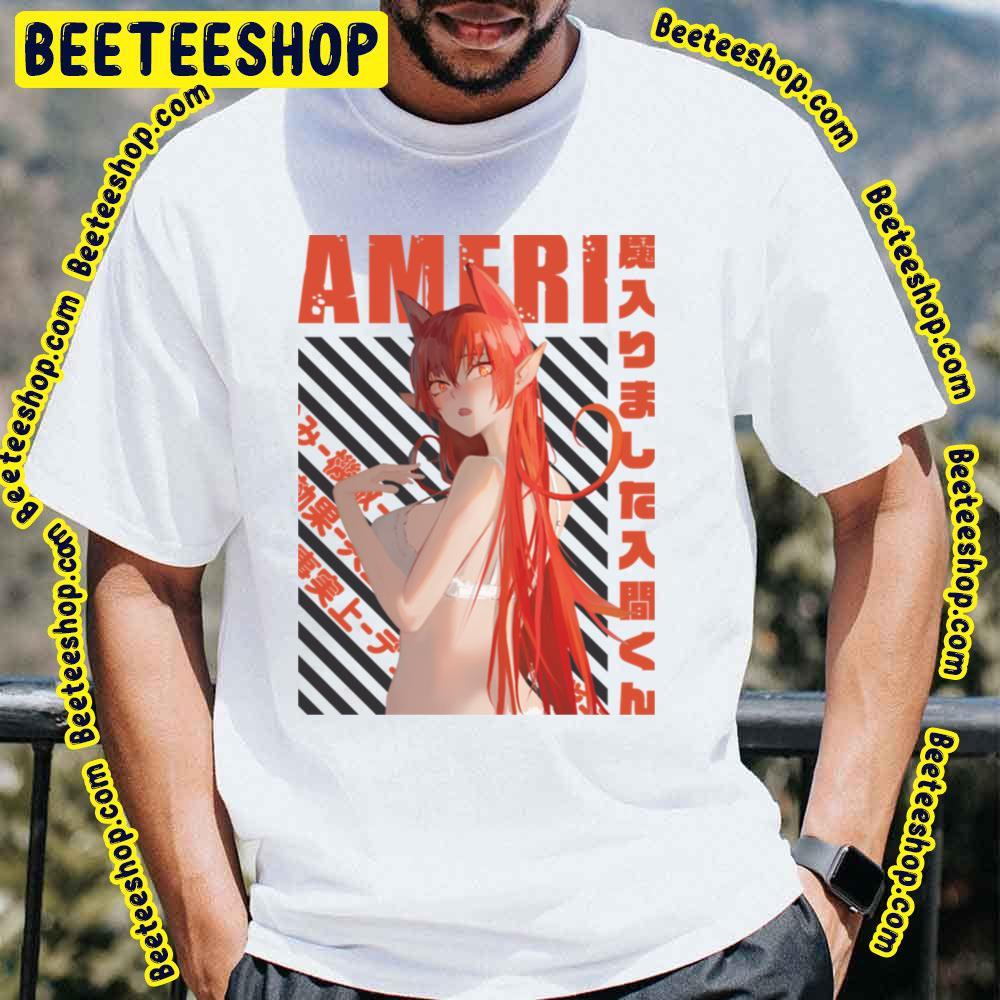 Red Ameri Demon School Iruma Beeteeshop Trending Unisex T-Shirt Red Ameri Demon School Iruma Beeteeshop Trending Unisex T-Shirt