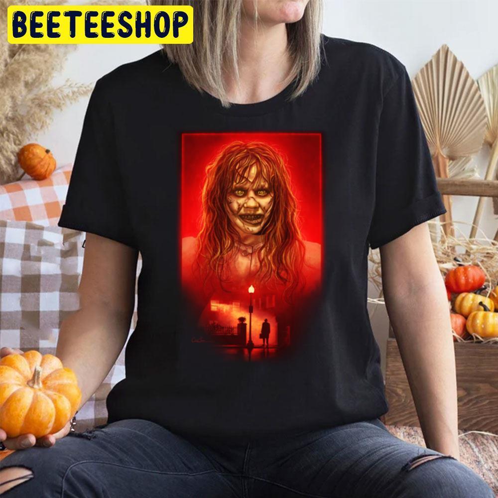 Red Dark The Exorcist Happy Halloween Beeteeshop Trending Unisex T-Shirt Red Dark The Exorcist Happy Halloween Beeteeshop Trending Unisex T-Shirt