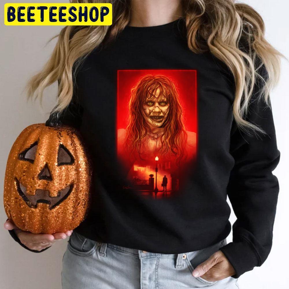 Red Dark The Exorcist Happy Halloween Beeteeshop Trending Unisex T-Shirt Red Dark The Exorcist Happy Halloween Beeteeshop Trending Unisex T-Shirt