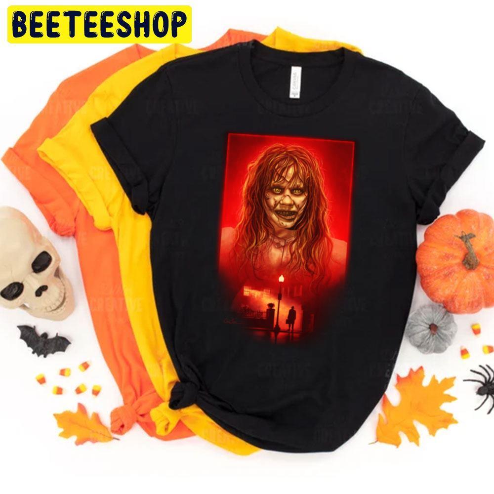 Red Dark The Exorcist Happy Halloween Beeteeshop Trending Unisex T-Shirt Red Dark The Exorcist Happy Halloween Beeteeshop Trending Unisex T-Shirt