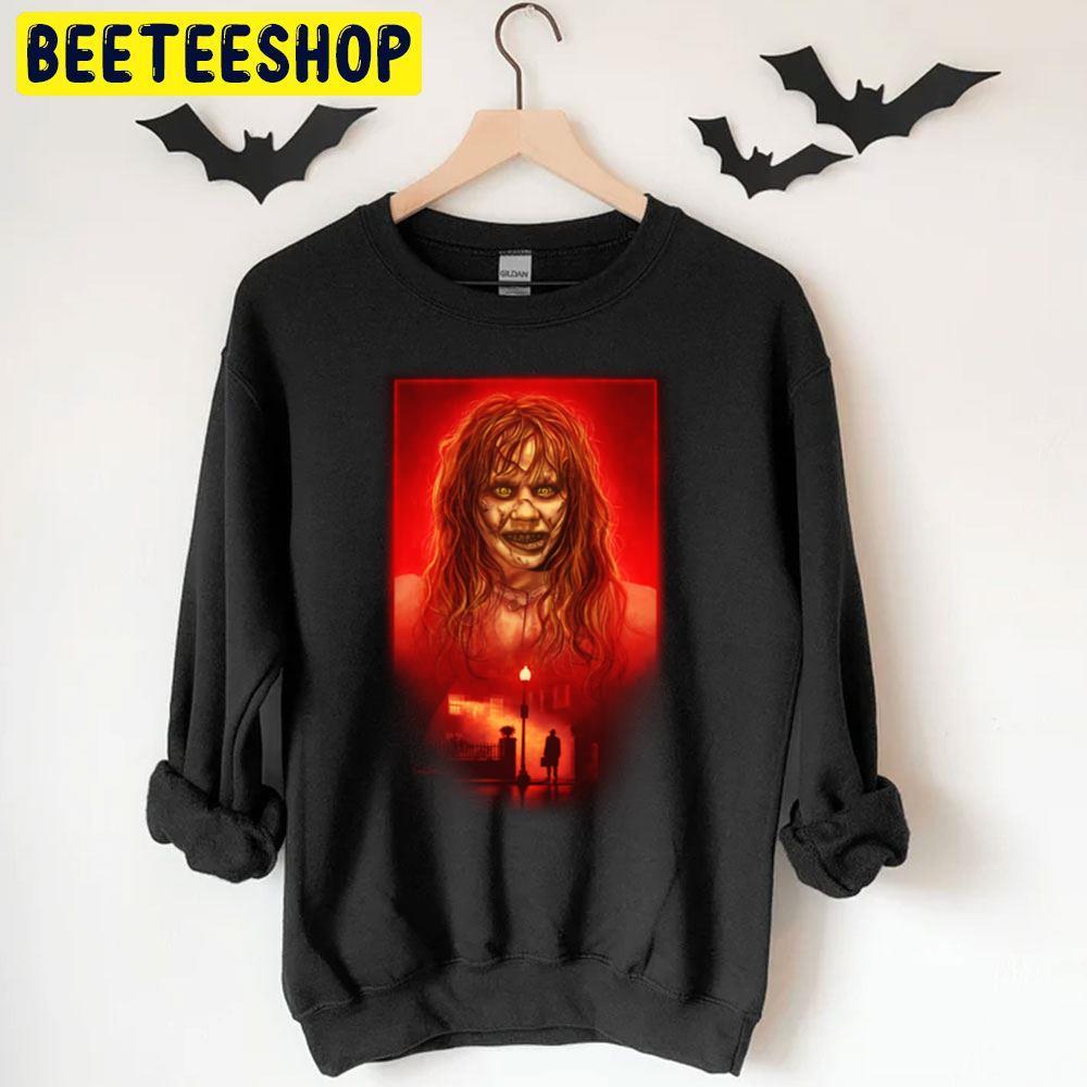 Red Dark The Exorcist Happy Halloween Beeteeshop Trending Unisex T-Shirt Red Dark The Exorcist Happy Halloween Beeteeshop Trending Unisex T-Shirt