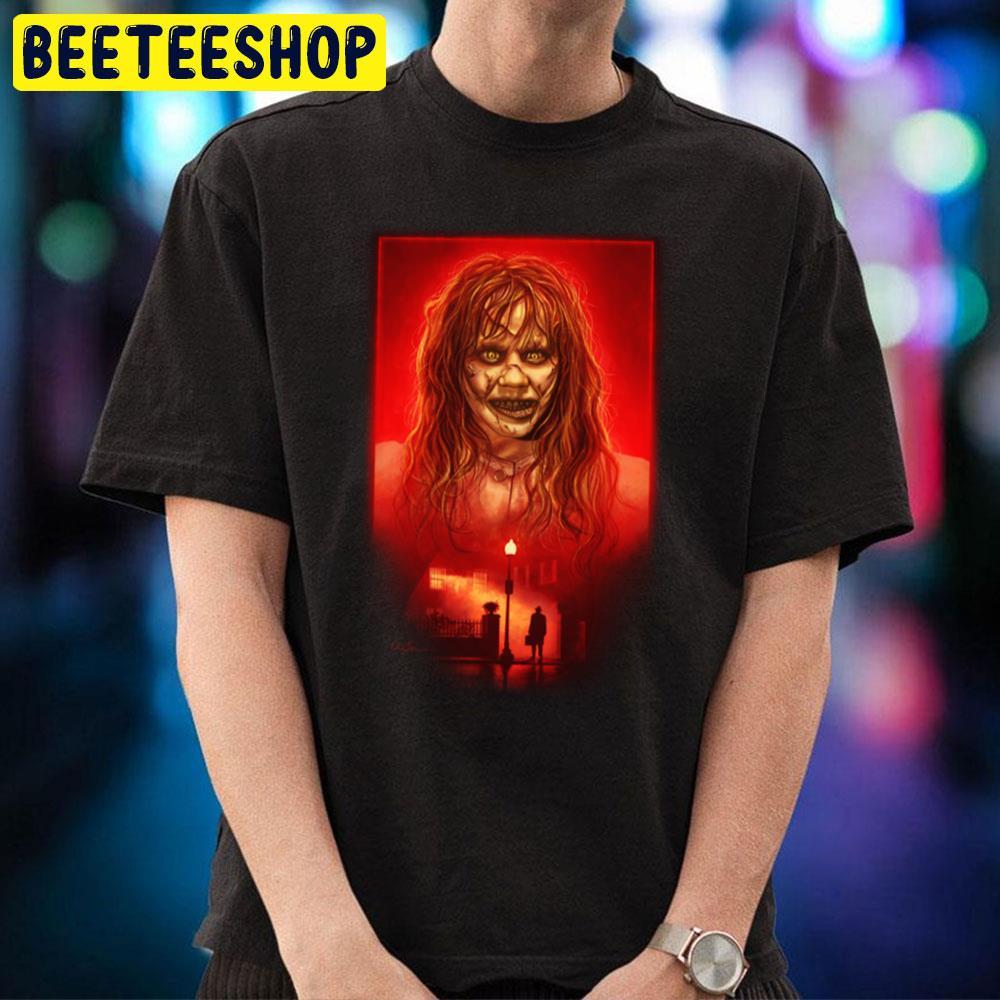 Red Dark The Exorcist Happy Halloween Beeteeshop Trending Unisex T-Shirt Red Dark The Exorcist Happy Halloween Beeteeshop Trending Unisex T-Shirt