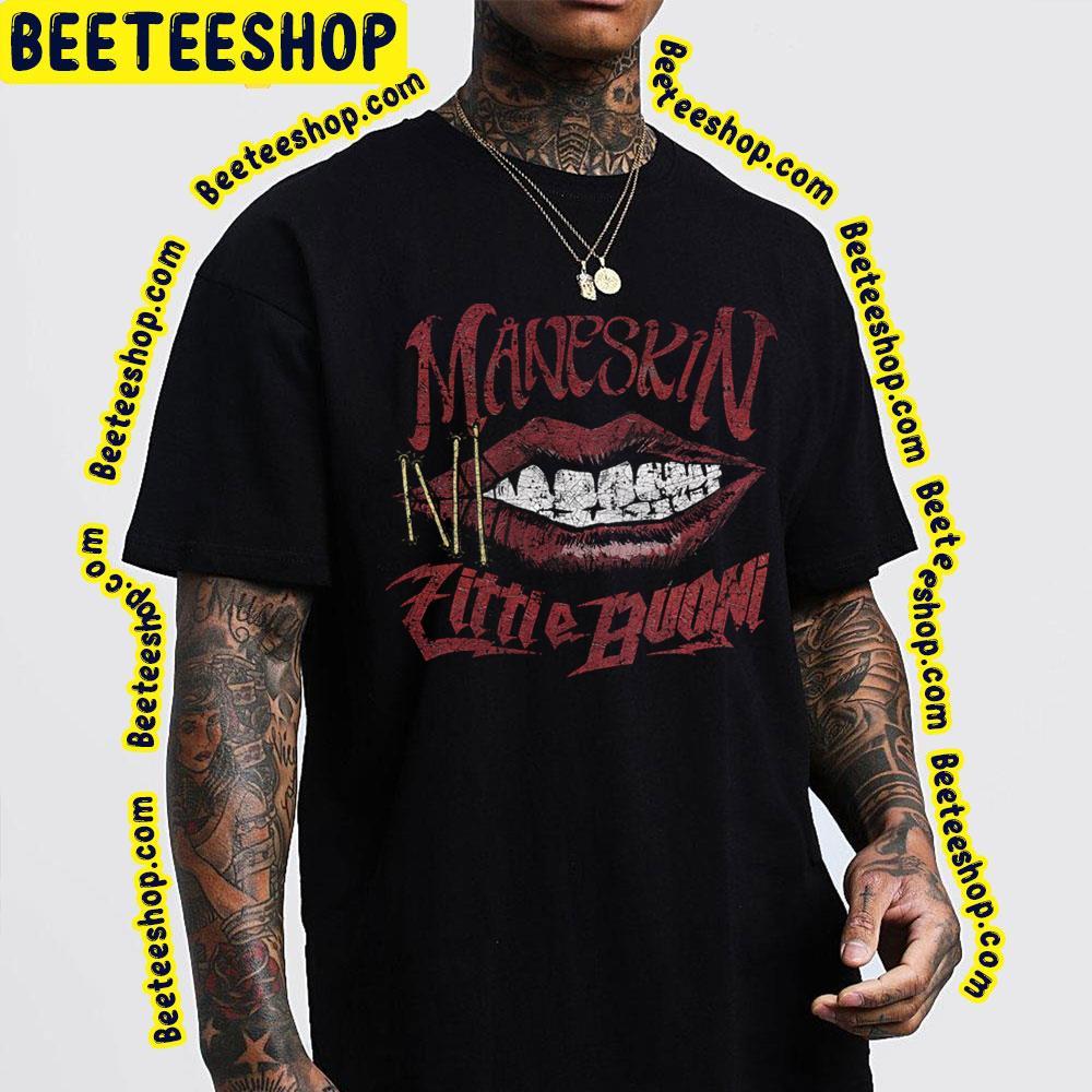 Red Lip Maneskin Beeteeshop Trending Unisex T-Shirt Red Lip Maneskin Beeteeshop Trending Unisex T-Shirt
