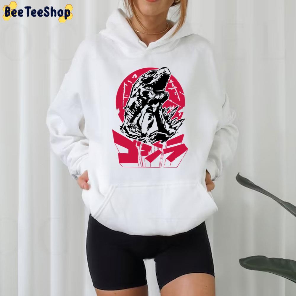 Red Retro Godzilla Movie Beeteeshop Trending Unisex T-Shirt Red Retro Godzilla Movie Beeteeshop Trending Unisex T-Shirt