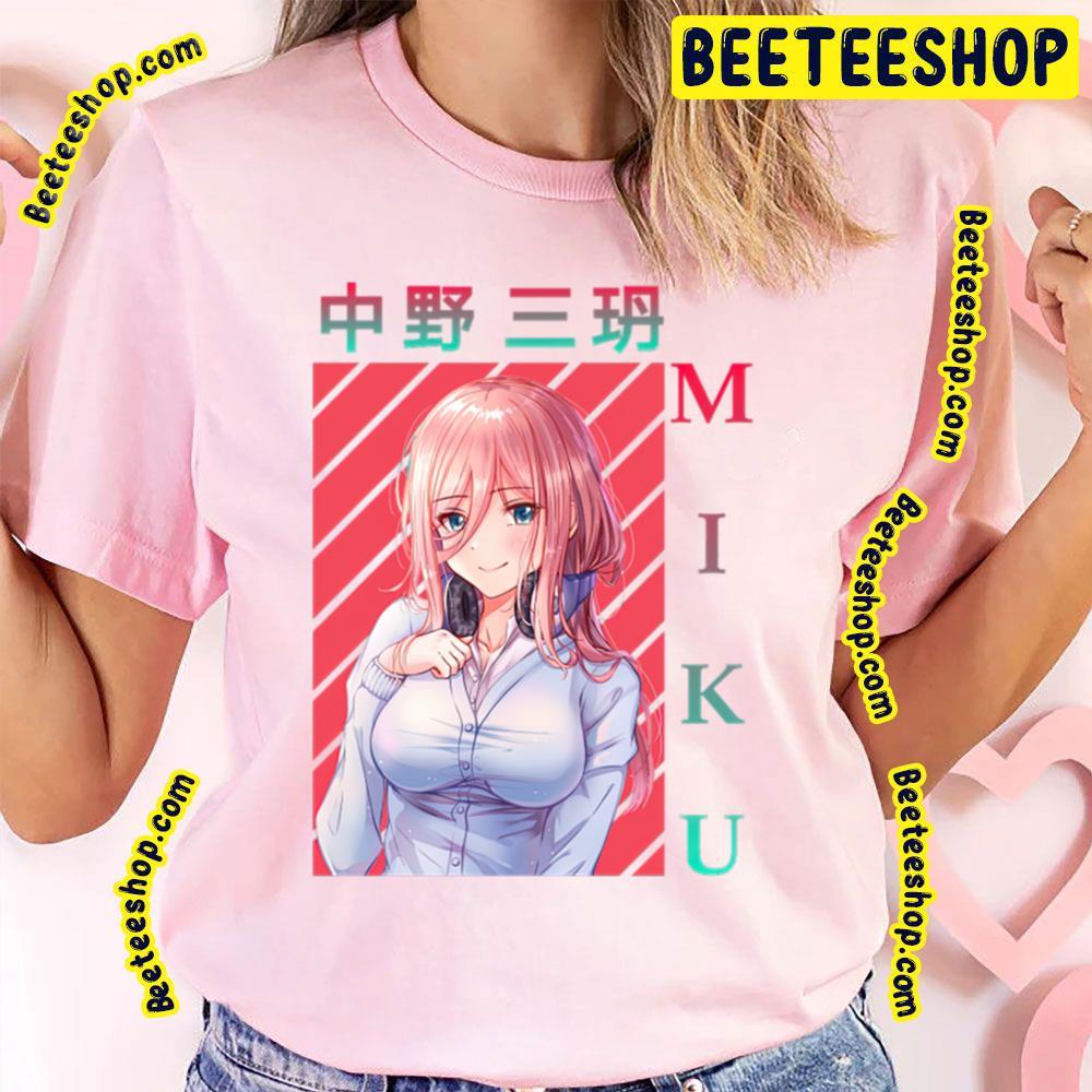 Red Style Miku Nakano The Quintessential Quintuplets Beeteeshop Trending Unisex T-Shirt Red Style Miku Nakano The Quintessential Quintuplets Beeteeshop Trending Unisex T-Shirt