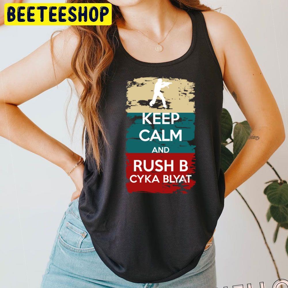 Retro Color Keep Cam And Rush B Counter Strike Beeteeshop Trending Unisex T-Shirt Retro Color Keep Cam And Rush B Counter Strike Beeteeshop Trending Unisex T-Shirt