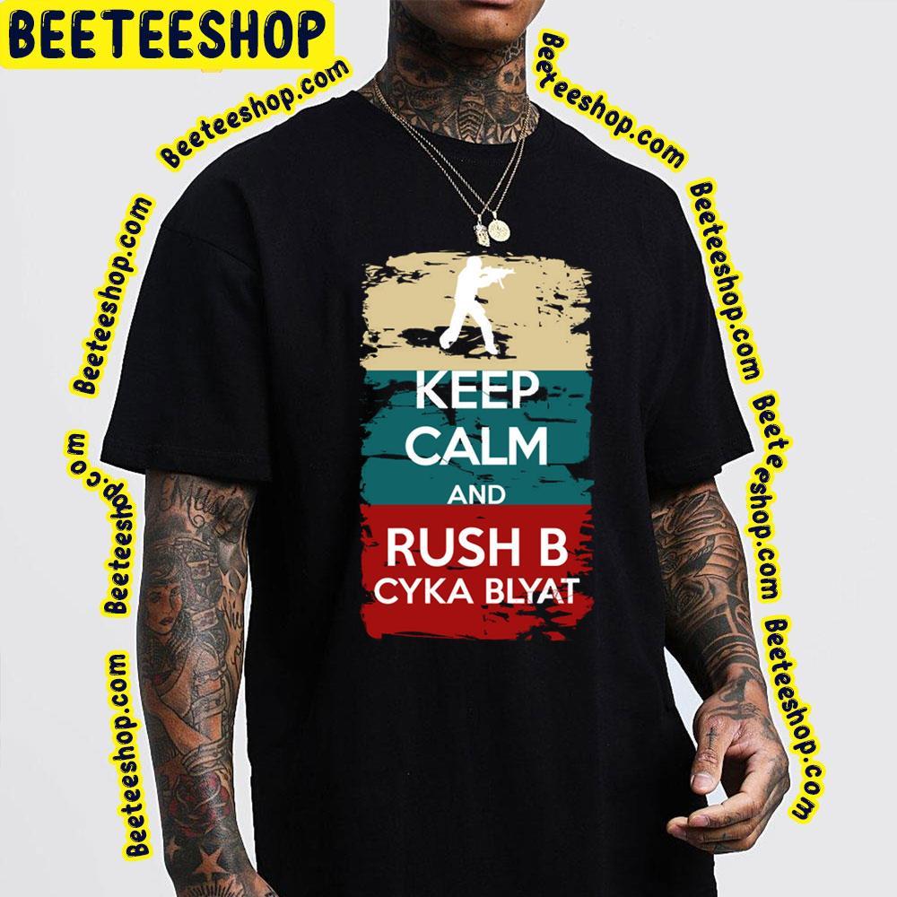 Retro Color Keep Cam And Rush B Counter Strike Beeteeshop Trending Unisex T-Shirt Retro Color Keep Cam And Rush B Counter Strike Beeteeshop Trending Unisex T-Shirt