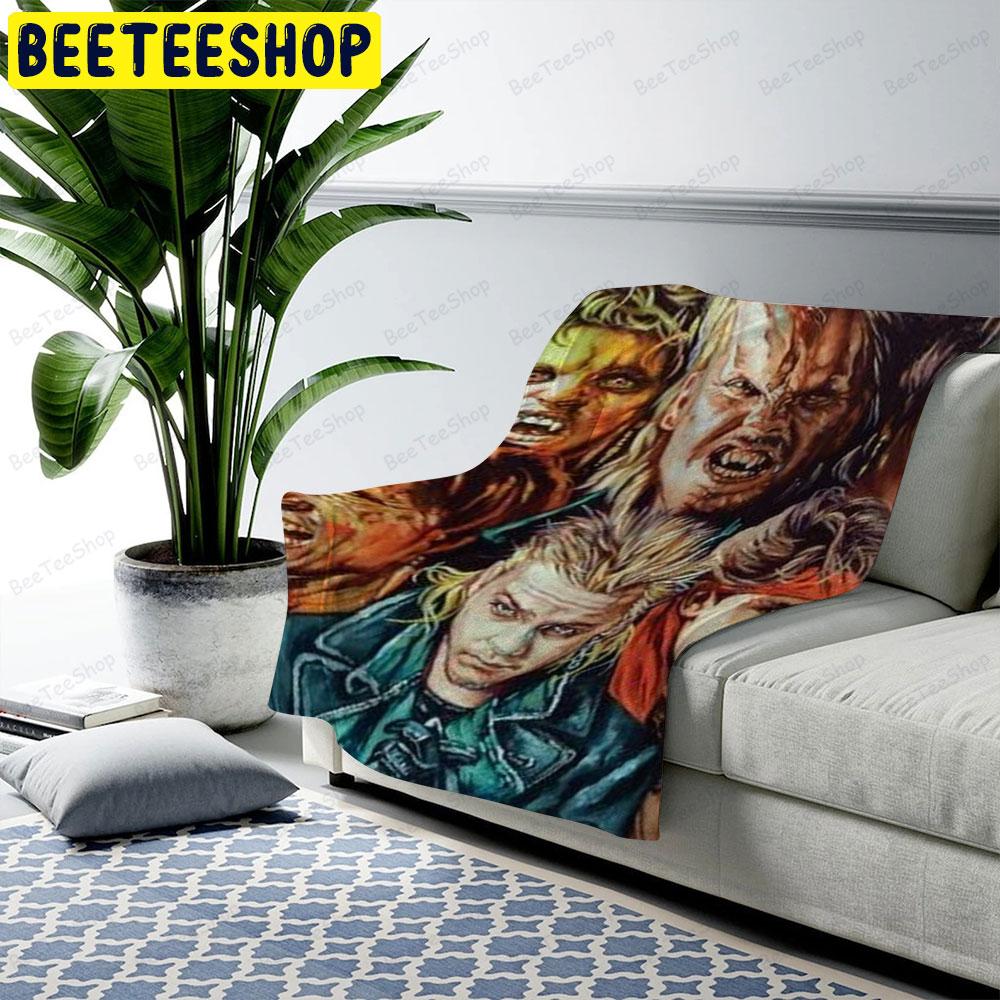 Retro Color The Lost Boys Halloween Beeteeshop US Cozy Blanket Retro Color The Lost Boys Halloween Beeteeshop US Cozy Blanket