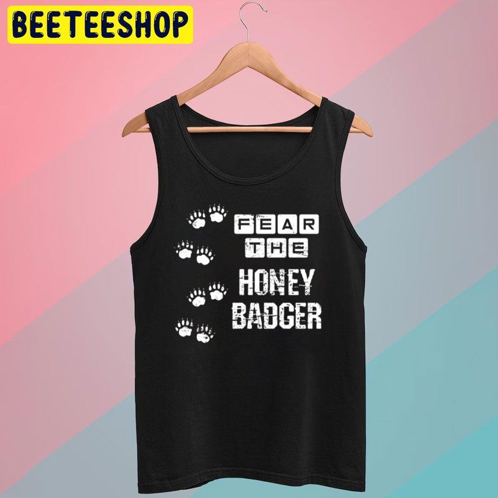 Retro Fear The Honey Badger Beeteeshop Trending Unisex T-Shirt Retro Fear The Honey Badger Beeteeshop Trending Unisex T-Shirt
