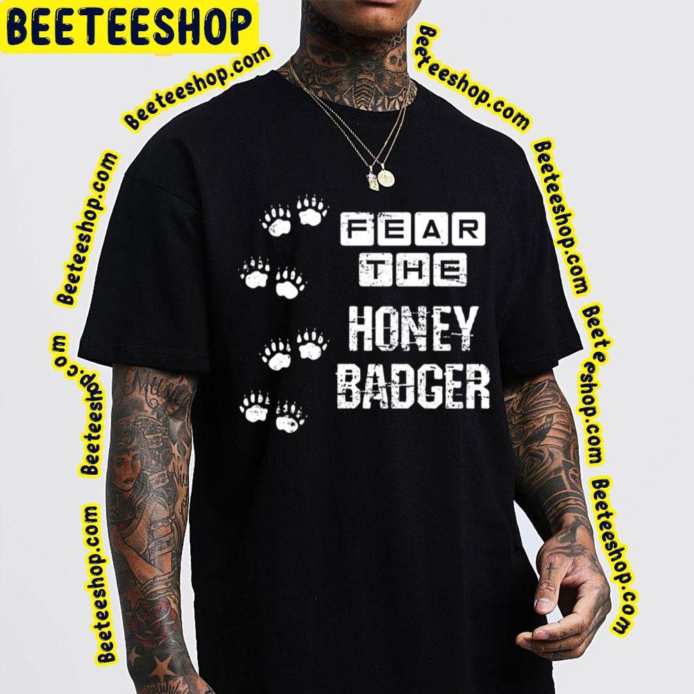 Retro Fear The Honey Badger Beeteeshop Trending Unisex T-Shirt Retro Fear The Honey Badger Beeteeshop Trending Unisex T-Shirt