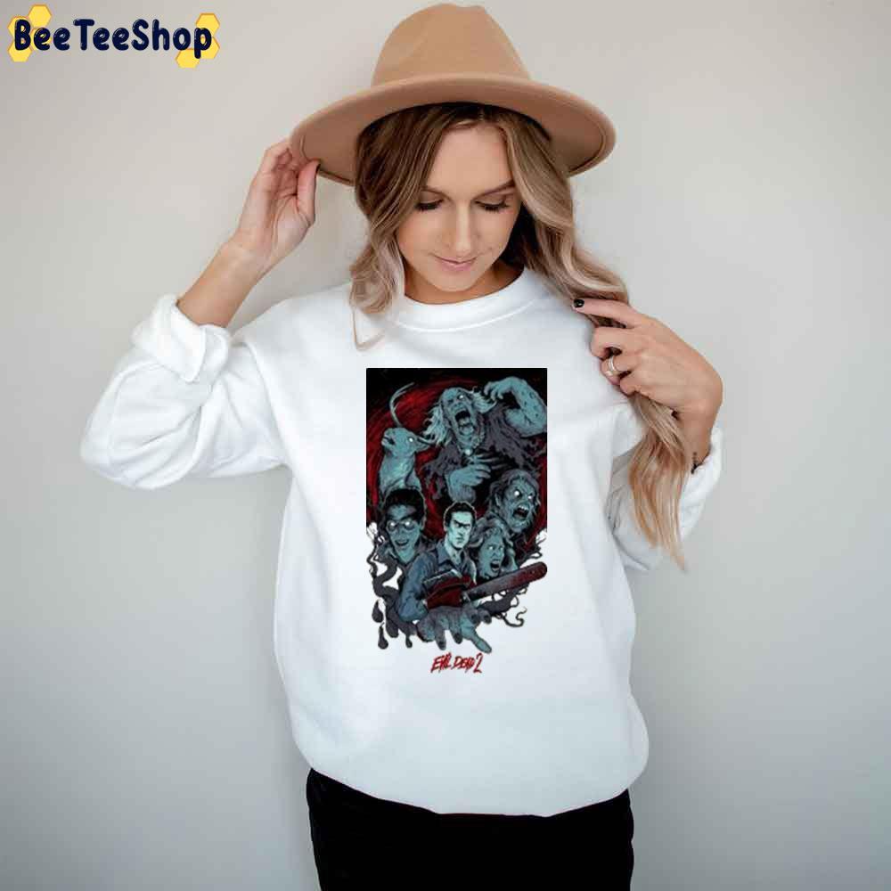 Retro Halloween Ash Williams Evil Dead Ii Beeteeshop Trending Unisex T-Shirt Retro Halloween Ash Williams Evil Dead Ii Beeteeshop Trending Unisex T-Shirt