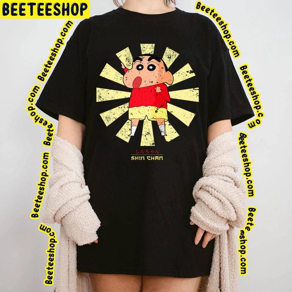 Retro Japanese Crayon Shin Chan Beeteeshop Trending Unisex T-Shirt Retro Japanese Crayon Shin Chan Beeteeshop Trending Unisex T-Shirt