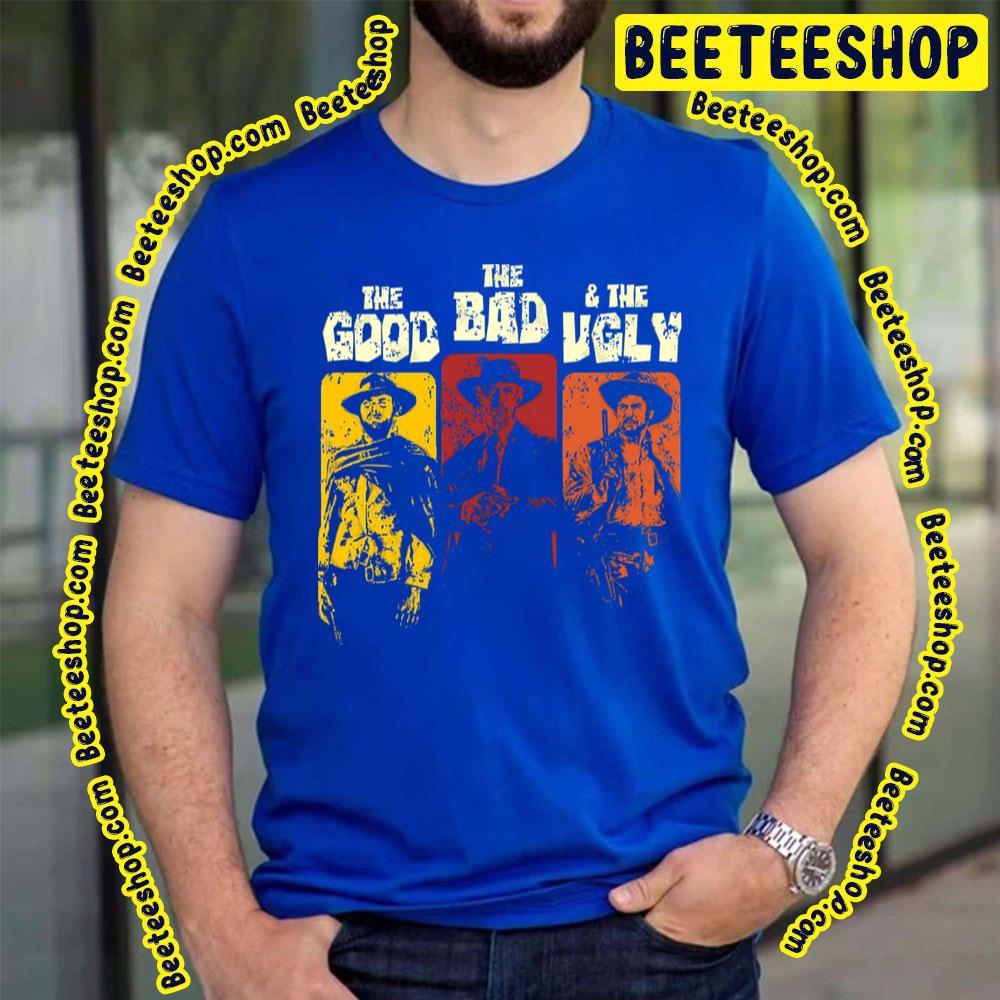 Retro Movie The Good The Bad And The Ugly Beeteeshop Trending Unisex T-Shirt Retro Movie The Good The Bad And The Ugly Beeteeshop Trending Unisex T-Shirt