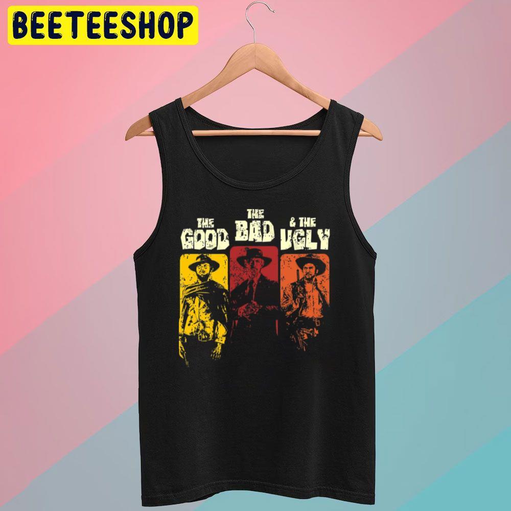 Retro Movie The Good The Bad And The Ugly Beeteeshop Trending Unisex T-Shirt Retro Movie The Good The Bad And The Ugly Beeteeshop Trending Unisex T-Shirt