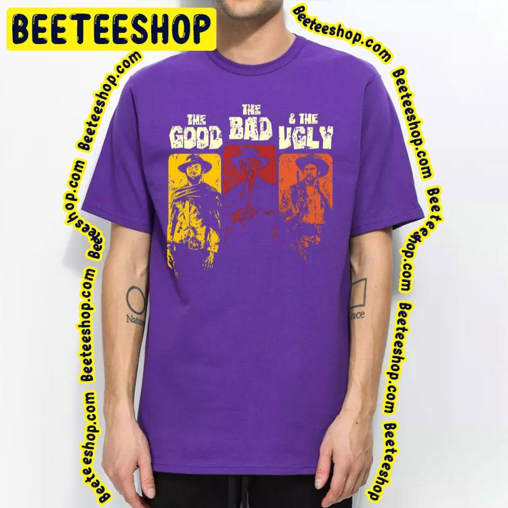 Retro Movie The Good The Bad And The Ugly Beeteeshop Trending Unisex T-Shirt Retro Movie The Good The Bad And The Ugly Beeteeshop Trending Unisex T-Shirt