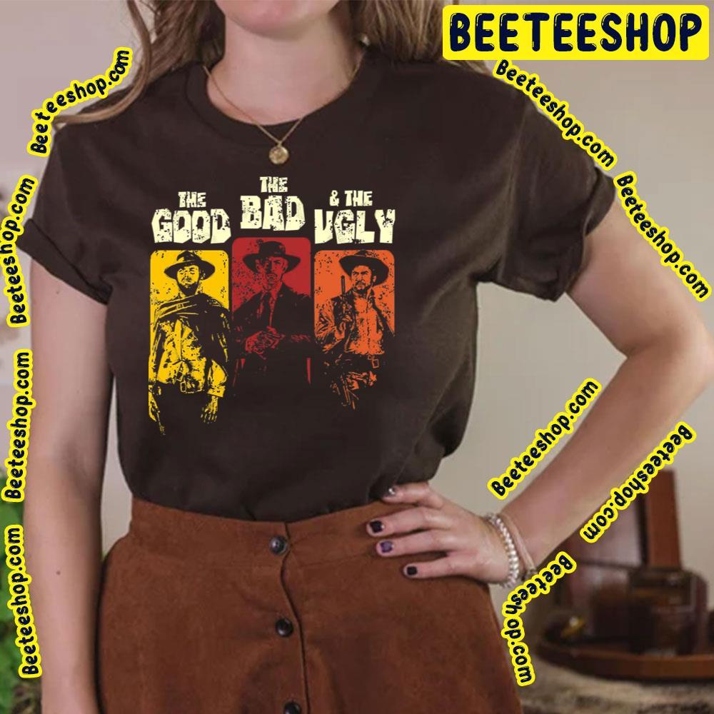 Retro Movie The Good The Bad And The Ugly Beeteeshop Trending Unisex T-Shirt Retro Movie The Good The Bad And The Ugly Beeteeshop Trending Unisex T-Shirt