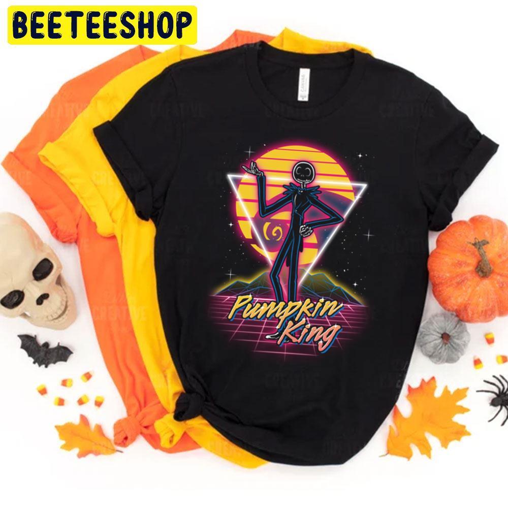 Retro Pumpkin King The Nightmare Before Christmas Happy Halloween Beeteeshop Trending Unisex T-Shirt Retro Pumpkin King The Nightmare Before Christmas Happy Halloween Beeteeshop Trending Unisex T-Shirt
