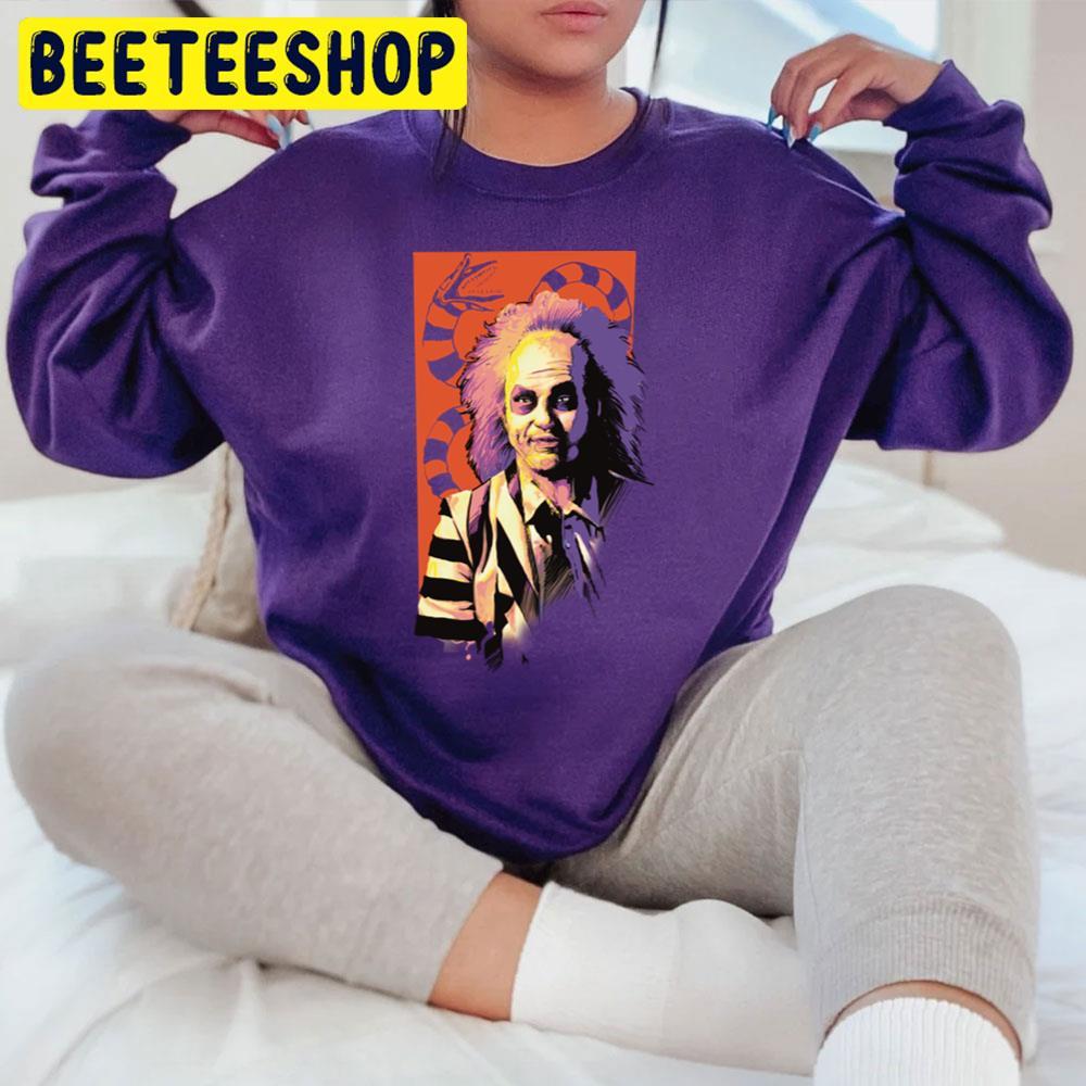Retro Style Beetlejuice Happy Halloween Beeteeshop Trending Unisex T-Shirt Retro Style Beetlejuice Happy Halloween Beeteeshop Trending Unisex T-Shirt