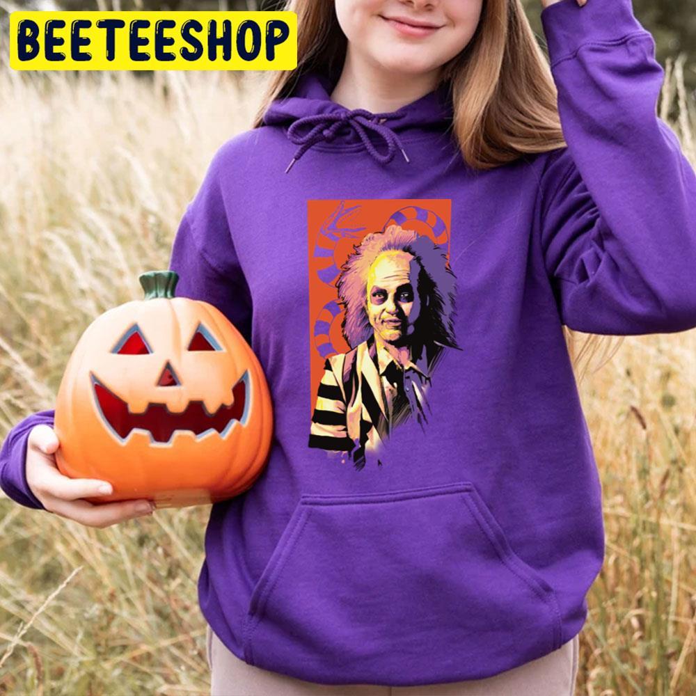 Retro Style Beetlejuice Happy Halloween Beeteeshop Trending Unisex T-Shirt Retro Style Beetlejuice Happy Halloween Beeteeshop Trending Unisex T-Shirt