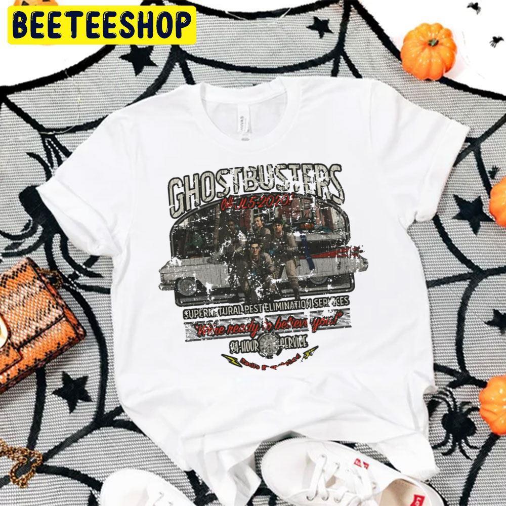 Retro Team Ghostbusters Happy Halloween Beeteeshop Trending Unisex T-Shirt Retro Team Ghostbusters Happy Halloween Beeteeshop Trending Unisex T-Shirt