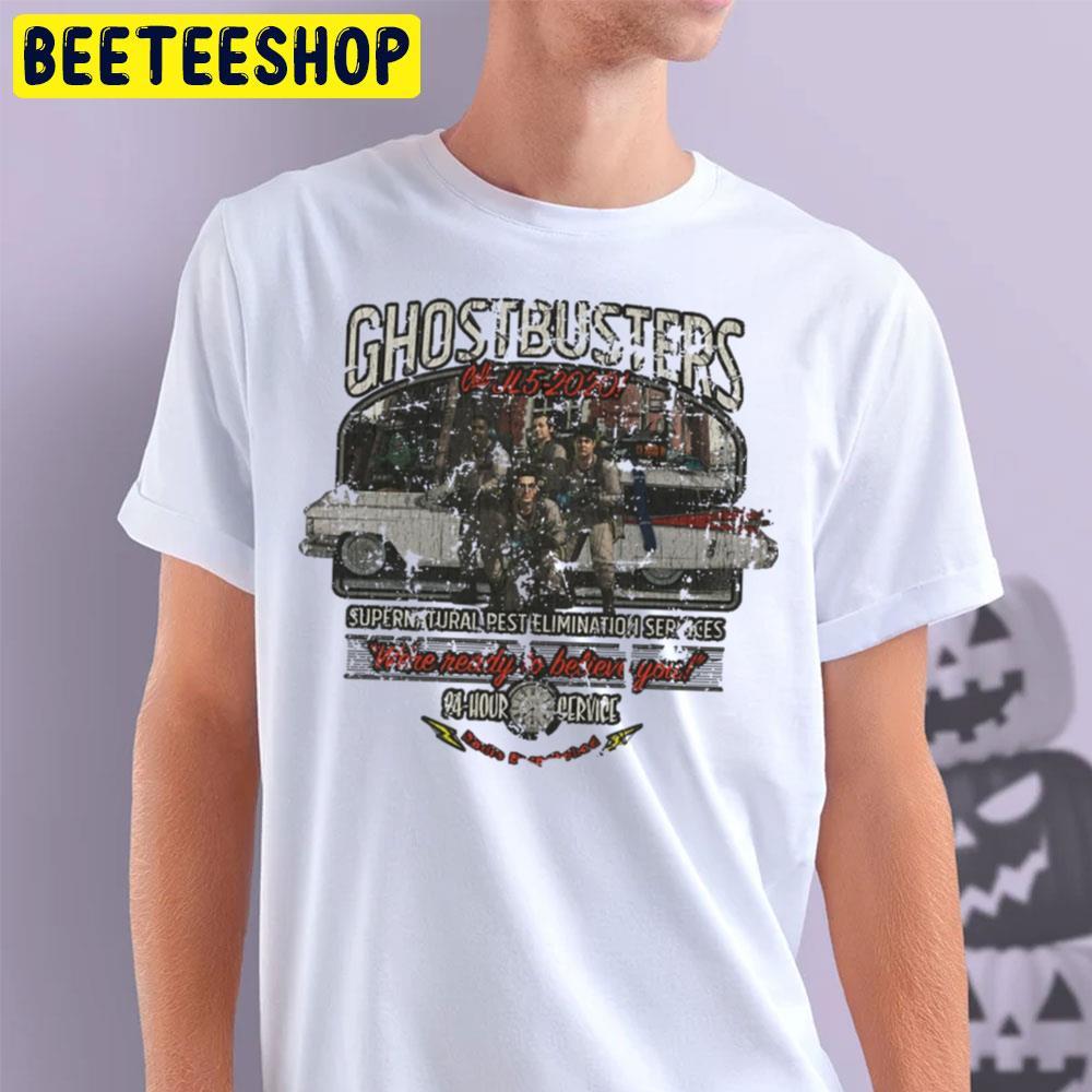 Retro Team Ghostbusters Happy Halloween Beeteeshop Trending Unisex T-Shirt Retro Team Ghostbusters Happy Halloween Beeteeshop Trending Unisex T-Shirt